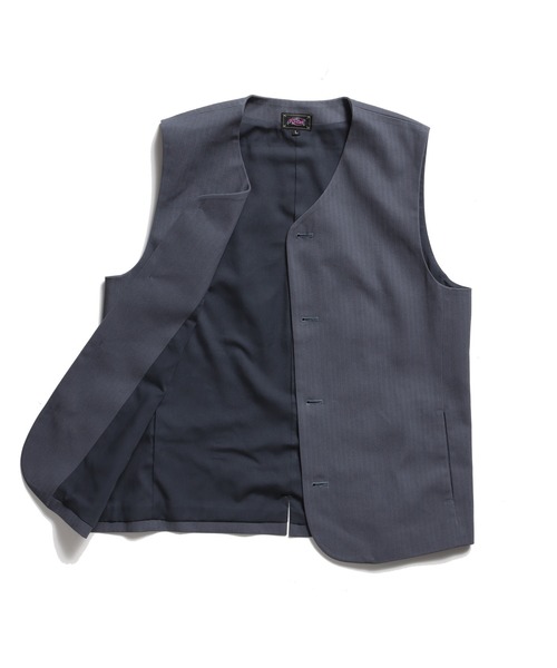 ROTAR（ローター）の「TC Herringbone Vest（ベスト・メンズ・ブラック/ブルー/グレー・X-LARGE/LARGE/MEDIUM）」の16枚目の写真