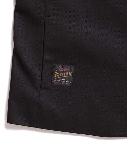 ROTAR（ローター）の「TC Herringbone Vest（ベスト・メンズ・ブラック/ブルー/グレー・X-LARGE/LARGE/MEDIUM）」の19枚目の写真