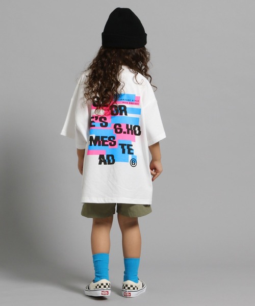 GEORGE'S（ジョージズ）の「【KIDS】ナイロンポケットカラーショートパンツ（その他パンツ・キッズ・ネイビー/カーキ・130/110/150）」の4枚目の写真