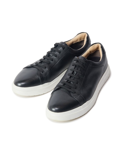 MEN'S BIGI(メンズビギ)の「【MODELLO/モデロ】GORETEX 別注 レザースニーカー<防水・抗菌・抗ウイルス加工・抗カビ・防臭・消臭>(スニーカー・メンズ・ホワイト/ブラック・01/03/02)」の8枚目の写真