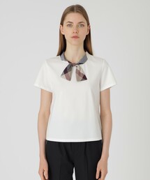 ブルーレーベル クレストブリッジ　チェック柄 半袖トップス BLUE LABEL / BLACK LABEL CRESTBRIDGE｜【一部店舗限定