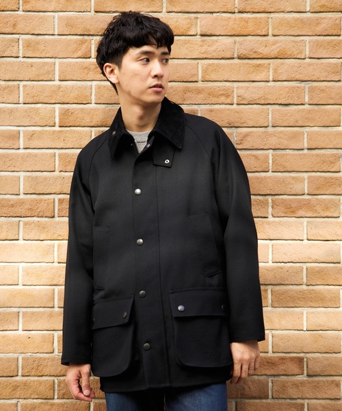 Barbour(バブアー)の「【別注】Barbour / BEDALE CLASSIC FIT ウール ジャケット(ブルゾン・メンズ・ブラック/オリーブ・36/34/42/40/38)」の20枚目の写真