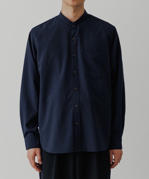 セール】【NIKKE】バンドカラー シャツ（シャツ/ブラウス）｜ADAM ET