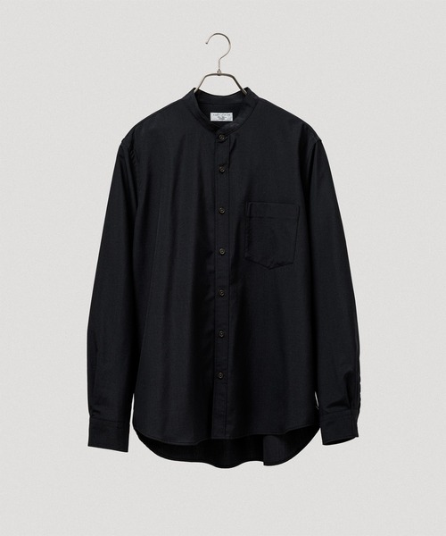 ADAM ET ROPE'(アダムエロペ)の「【NIKKE】バンドカラー シャツ(シャツ/ブラウス・メンズ・ブラック/チャコールグレー/ネイビー・L/M)」の18枚目の写真