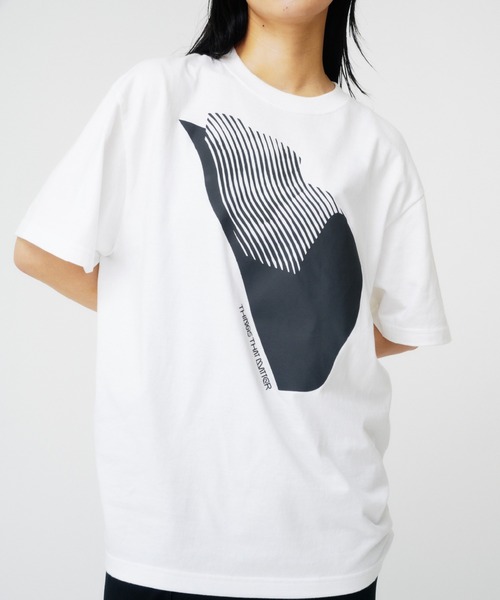 THINGS THAT MATTER(シングス ザット マター)の「AICON × T-SHIRT / アイコンTシャツ(Tシャツ/カットソー・レディース・パープル/ホワイト/オレンジ・1/2)」の13枚目の写真