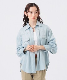 BEAMS BOY（ビームスボーイ）の「サテン ウエスタン シャツ（シャツ/ブラウス・レディース）」