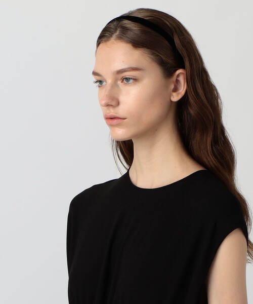 ALEXANDRE DE PARIS ベロアカチューシャ（カチューシャ）｜ALEXANDRE