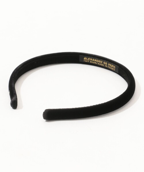 ALEXANDRE DE PARIS ベロアカチューシャ（カチューシャ）｜ALEXANDRE