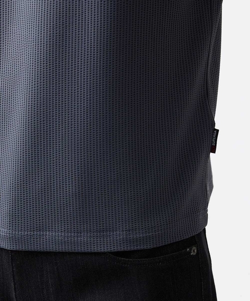 MICHEL KLEIN HOMME   （ミッシェルクランオム）の「【セットアップ】SUPERGAコラボクルーネックカットソー（Tシャツ/カットソー・メンズ・ブラック/ダークグレー・MEDIUM/LARGE/X-LARGE）」の8枚目の写真