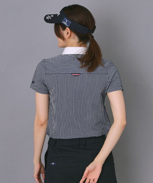 セール】【ADABAT NAVY】吸水速乾 サッカーポロシャツ（ポロシャツ