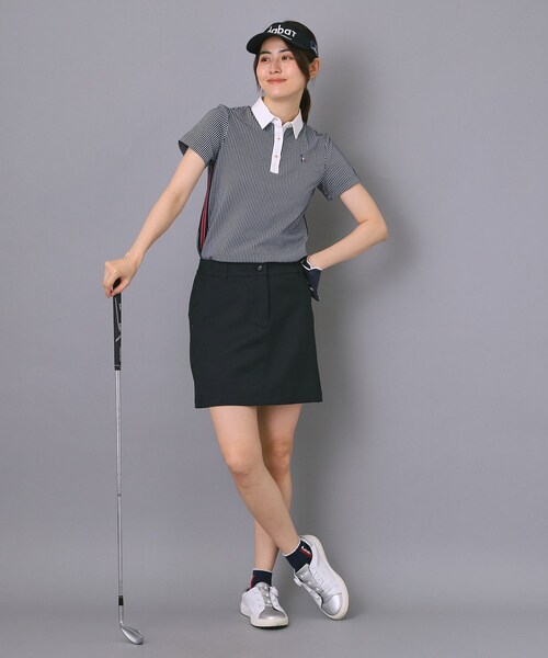 adabat（アダバット）の「【ADABAT NAVY】吸水速乾 サッカーポロシャツ（ポロシャツ・レディース・ネイビー/ネイビー系2・42/40/38/36）」の13枚目の写真