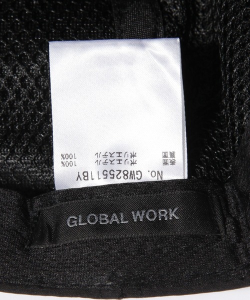 GLOBAL WORK（グローバルワーク）の「UV遮熱つば長キャップ/490210（キャップ・レディース・ブラック/グレー/ナチュラル/ブラウン・FREE）」の12枚目の写真