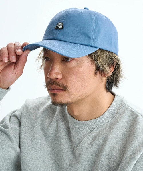 Quiksilver（クイックシルバー）の「PIERDROP CAP/クイックシルバーキャップ（キャップ・メンズ・ブルー/ブラック/グリーン・FREE）」の2枚目の写真