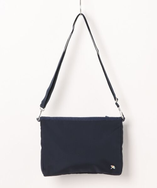 Arnold Palmer（アーノルドパーマー）の「パーマーチェックファスナー サコッシュ（ショルダーバッグ・レディース・ネイビー/ベージュ・F）」の7枚目の写真