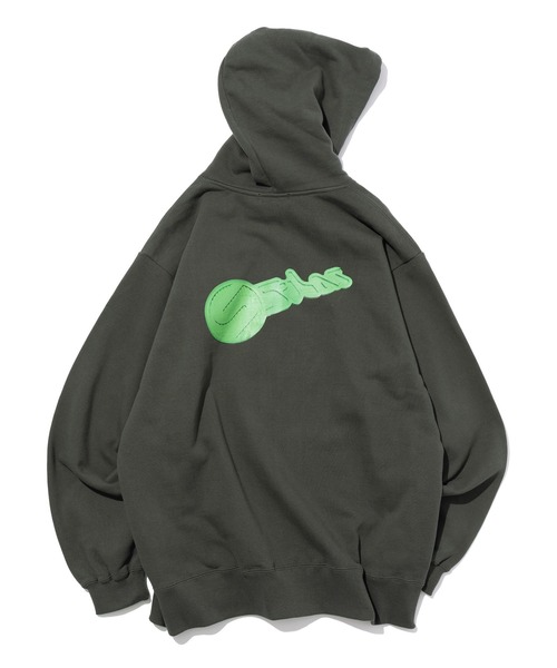 SILAS(サイラス)の「KEY ZIP HOODIE(パーカー・メンズ・チャコール/ブラック/グリーン・XL/L/M)」の3枚目の写真