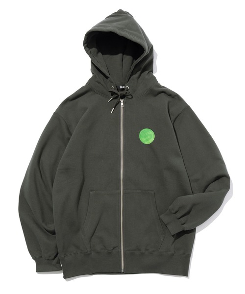 SILAS(サイラス)の「KEY ZIP HOODIE(パーカー・メンズ・チャコール/ブラック/グリーン・XL/L/M)」の4枚目の写真