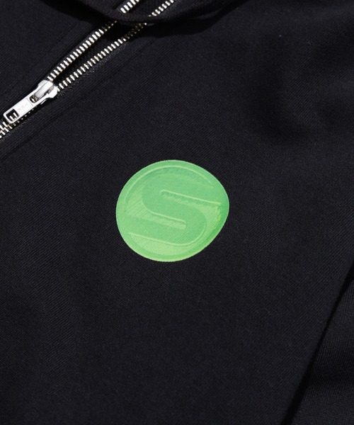 SILAS(サイラス)の「KEY ZIP HOODIE(パーカー・メンズ・チャコール/ブラック/グリーン・XL/L/M)」の7枚目の写真