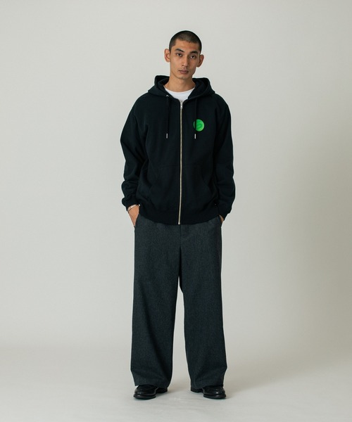 SILAS(サイラス)の「KEY ZIP HOODIE(パーカー・メンズ・チャコール/ブラック/グリーン・XL/L/M)」の12枚目の写真