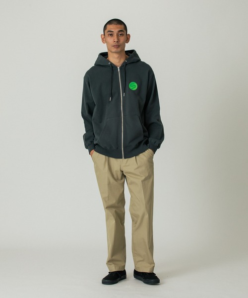 SILAS(サイラス)の「KEY ZIP HOODIE(パーカー・メンズ・チャコール/ブラック/グリーン・XL/L/M)」の13枚目の写真