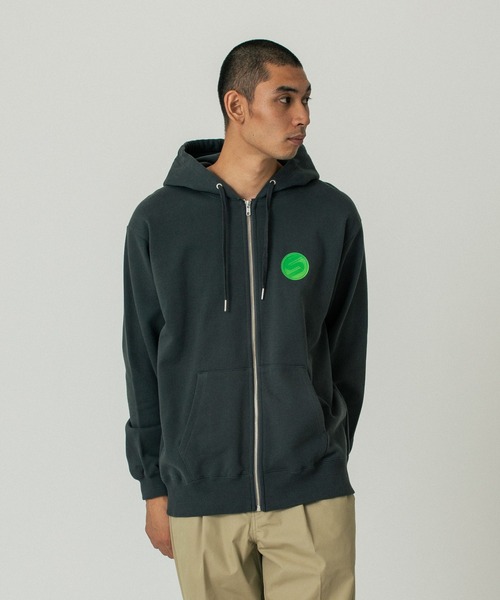 SILAS(サイラス)の「KEY ZIP HOODIE(パーカー・メンズ・チャコール/ブラック/グリーン・XL/L/M)」の18枚目の写真