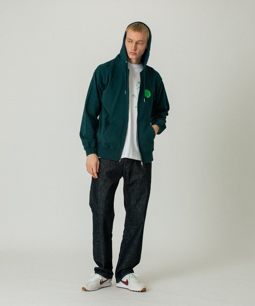 SILAS(サイラス)の「KEY ZIP HOODIE(パーカー・メンズ・チャコール/ブラック/グリーン・XL/L/M)」の15枚目の写真