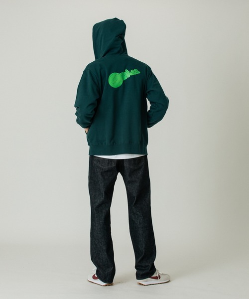 SILAS(サイラス)の「KEY ZIP HOODIE(パーカー・メンズ・チャコール/ブラック/グリーン・XL/L/M)」の16枚目の写真