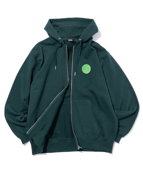 SILAS(サイラス)の「KEY ZIP HOODIE(パーカー・メンズ・チャコール/ブラック/グリーン・XL/L/M)」の5枚目の写真