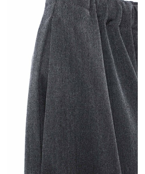 mizuiroind(ミズイロインド)の「mizuiro ind T/Rワイドイージーパンツ(その他パンツ・レディース・チャコールグレー/ブルー系その他3/グレー系その他/ブラック系その他・FREE)」の9枚目の写真