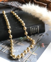 aquagarage（アクアガレージ）の「ボールチェーンネックレス（ネックレス）」