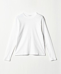 エイトン スーピマエアー ロングスリーブTシャツ カットソー 長袖 2 M 白 ATON｜エイトンのTシャツ/カットソー通販 - ZOZOTOWN