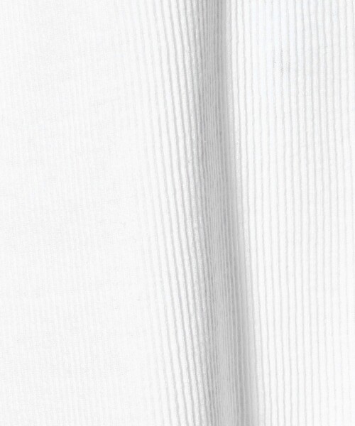 ATON（エイトン）の「＜ATON＞リブ ロングスリーブ Tシャツ（Tシャツ/カットソー・レディース・ブラック/ホワイト・02）」の9枚目の写真