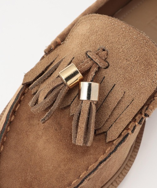 BARNYARDSTORM / スエードタッセルローファー【Mazell】【WEB限定