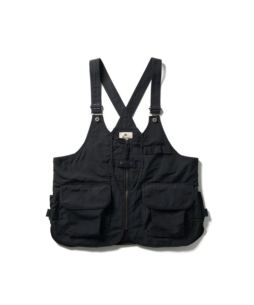 Snow Peak(スノーピーク)の「Snow Peak / TAKIBI Ripstop Vest TAKIBIリップストップ ベスト(ベスト・メンズ・ブラック/オリーブ・M/S/L)」の15枚目の写真