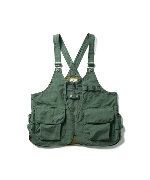 Snow Peak(スノーピーク)の「Snow Peak / TAKIBI Ripstop Vest TAKIBIリップストップ ベスト(ベスト・メンズ・ブラック/オリーブ・M/S/L)」の16枚目の写真