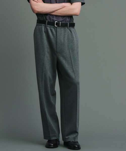 BAL（バル）の「BAL / FARAH WASHABLE WOOL WIDE TAPERED EASY PANT（その他パンツ・メンズ・グレー/クリーム/ブラック・36inch/34inch/32inch/30inch）」の3枚目の写真