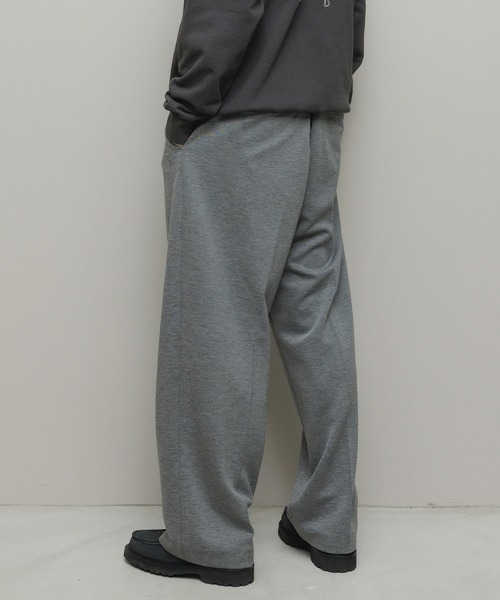 BAL（バル）の「BAL / FARAH WASHABLE WOOL WIDE TAPERED EASY PANT（その他パンツ・メンズ・グレー/クリーム/ブラック・36inch/34inch/32inch/30inch）」の13枚目の写真