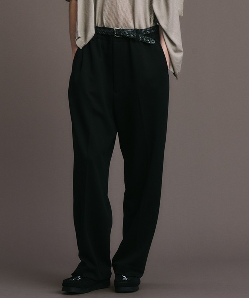 BAL（バル）の「BAL / FARAH WASHABLE WOOL WIDE TAPERED EASY PANT（その他パンツ・メンズ・グレー/クリーム/ブラック・36inch/34inch/32inch/30inch）」の7枚目の写真