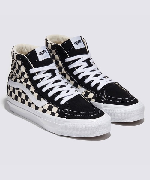 VANS(バンズ)の「VANS PREMIUM スケートハイ(スニーカー・メンズ・ブラック×ホワイト・4.5/7/8/9/10.5/10/6/4/7.5/5/6.5/9.5/5.5/11/8.5)」の2枚目の写真