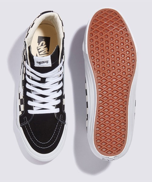 VANS(バンズ)の「VANS PREMIUM スケートハイ(スニーカー・メンズ・ブラック×ホワイト・4.5/7/8/9/10.5/10/6/4/7.5/5/6.5/9.5/5.5/11/8.5)」の3枚目の写真
