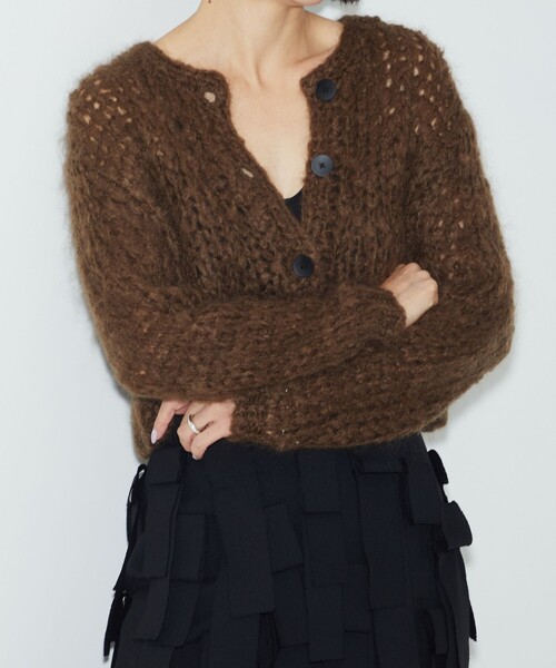 AEWEN MATOPH＞ジャンボタム2WAY カーディガン（カーディガン