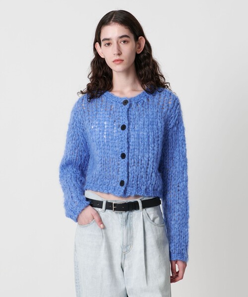 AEWEN MATOPHリボンテープ 2WAY カーディガン AEWEN MATOPHリボンテープ 2WAY カーディガン