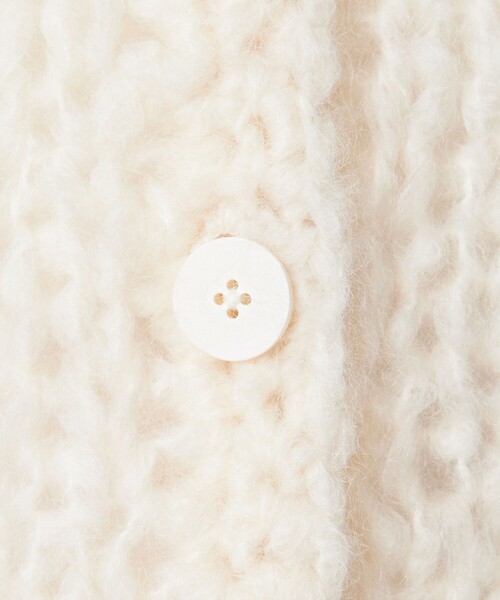 AEWEN MATOPH（イウエン マトフ）の「＜AEWEN MATOPH＞ジャンボタム2WAY カーディガン（カーディガン/ボレロ・レディース・オフホワイト/ダークブラウン/コバルトブルー・FREE）」の21枚目の写真