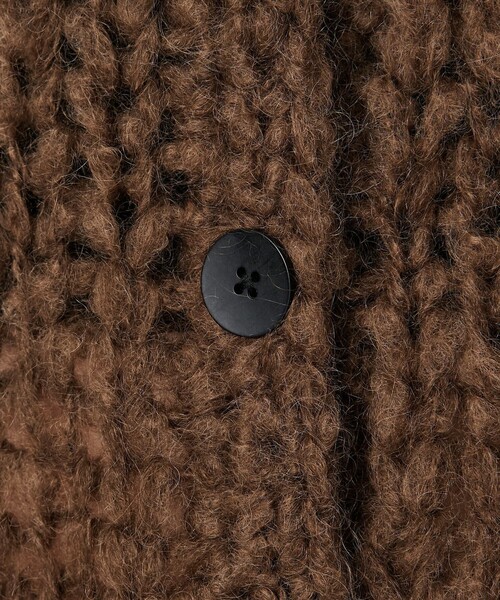 AEWEN MATOPH（イウエン マトフ）の「＜AEWEN MATOPH＞ジャンボタム2WAY カーディガン（カーディガン/ボレロ・レディース・オフホワイト/ダークブラウン/コバルトブルー・FREE）」の22枚目の写真