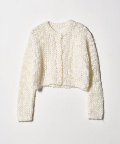 AEWEN MATOPH（イウエン マトフ）の「＜AEWEN MATOPH＞ジャンボタム2WAY カーディガン（カーディガン/ボレロ・レディース・オフホワイト/ダークブラウン/コバルトブルー・FREE）」の16枚目の写真