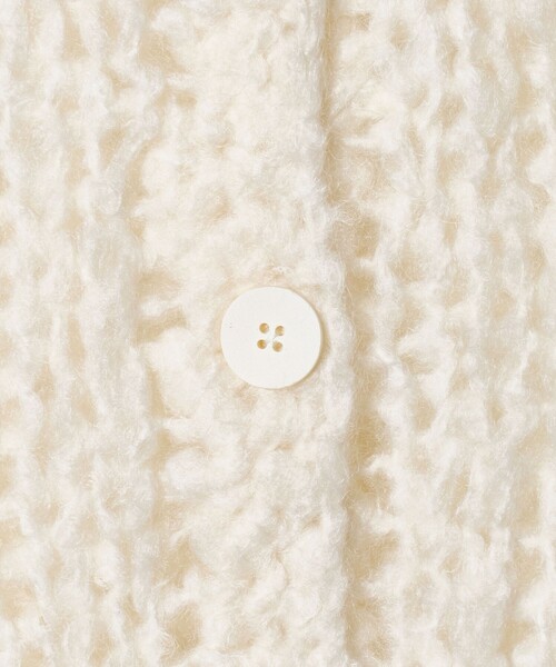 AEWEN MATOPH（イウエン マトフ）の「＜AEWEN MATOPH＞ジャンボタム2WAY カーディガン（カーディガン/ボレロ・レディース・オフホワイト/ダークブラウン/コバルトブルー・FREE）」の7枚目の写真