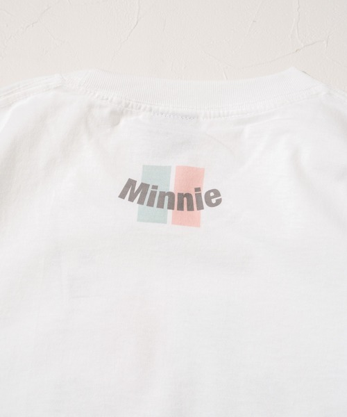 Disney(ディズニー)の「【Disney】レトロ「ミニー」プリントTシャツ/半袖/ディズニー/ミニーマウス(Tシャツ/カットソー・レディース・ホワイト・MEDIUM/LARGE/X-LARGE)」の8枚目の写真