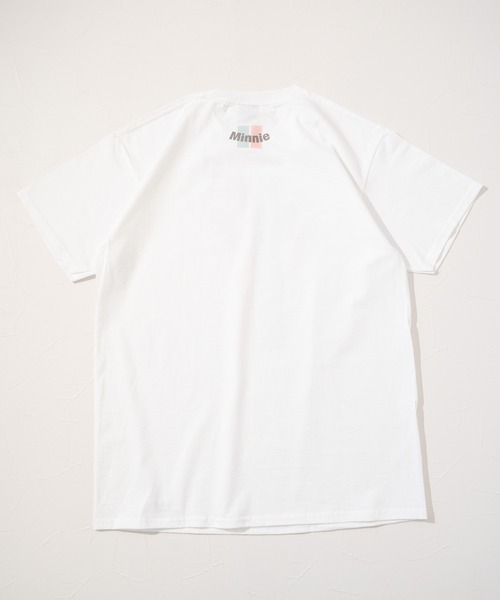 Disney(ディズニー)の「【Disney】レトロ「ミニー」プリントTシャツ/半袖/ディズニー/ミニーマウス(Tシャツ/カットソー・レディース・ホワイト・MEDIUM/LARGE/X-LARGE)」の6枚目の写真