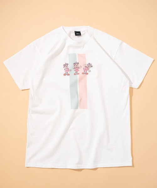 Disney(ディズニー)の「【Disney】レトロ「ミニー」プリントTシャツ/半袖/ディズニー/ミニーマウス(Tシャツ/カットソー・レディース・ホワイト・MEDIUM/LARGE/X-LARGE)」の11枚目の写真