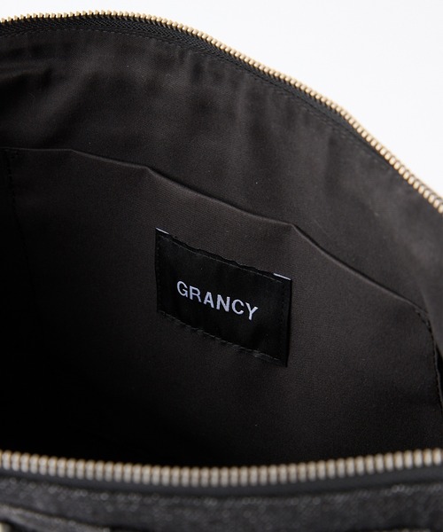 【GRANCY】グランシー　デニムバッグ GRANCY】Crazy layered denim pants design shoulder bag