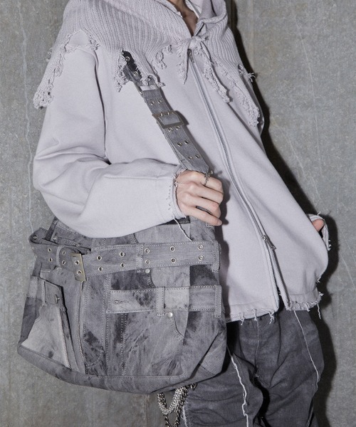 GRANCYCrazy layered denim pants design shoulder bag ⁄ クレイジー